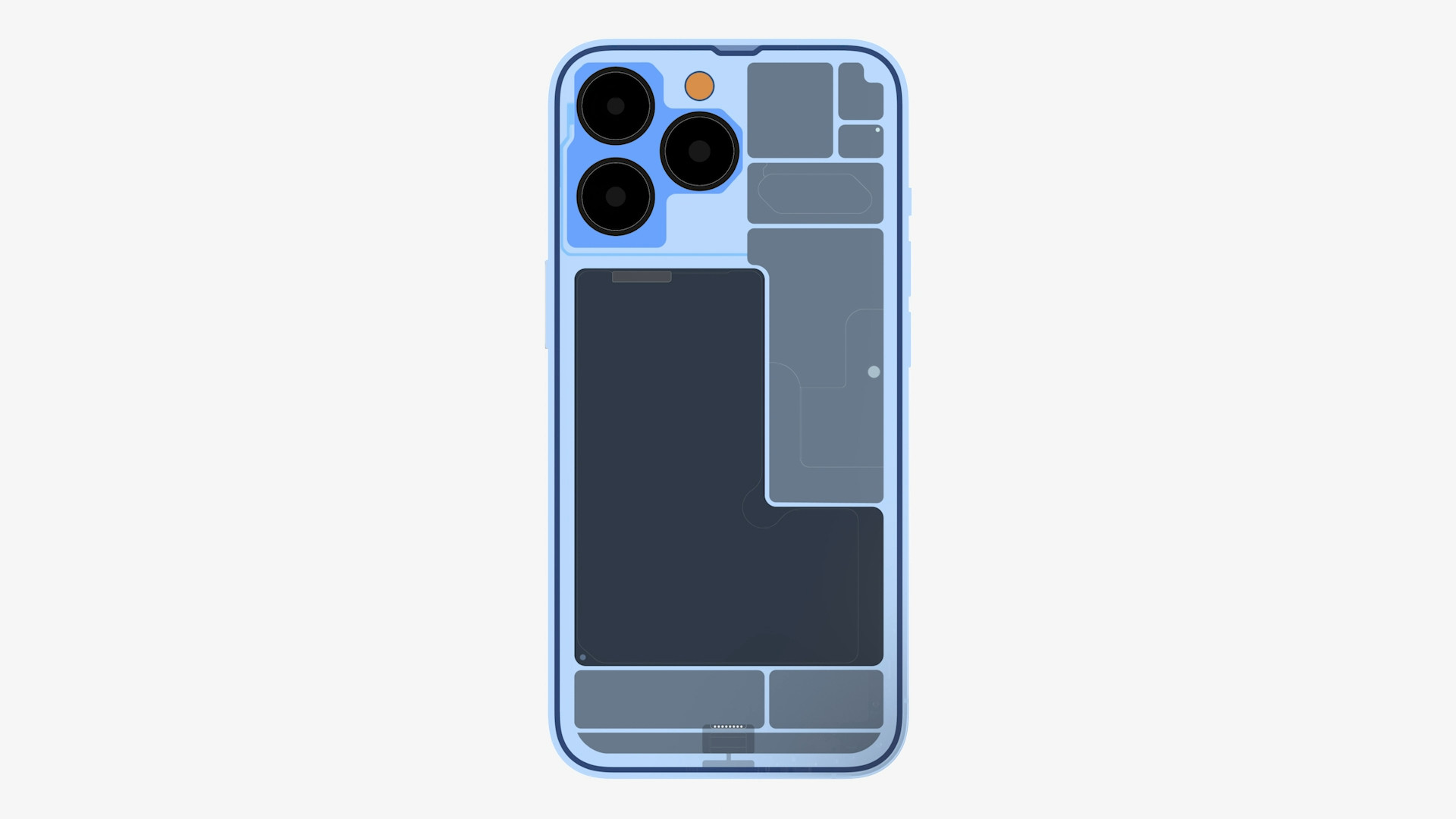 smartphone internal layout