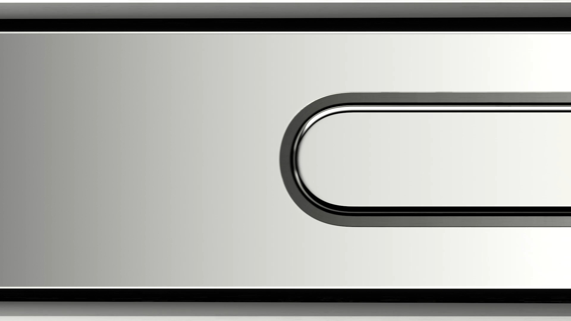 smartphone metallic side view