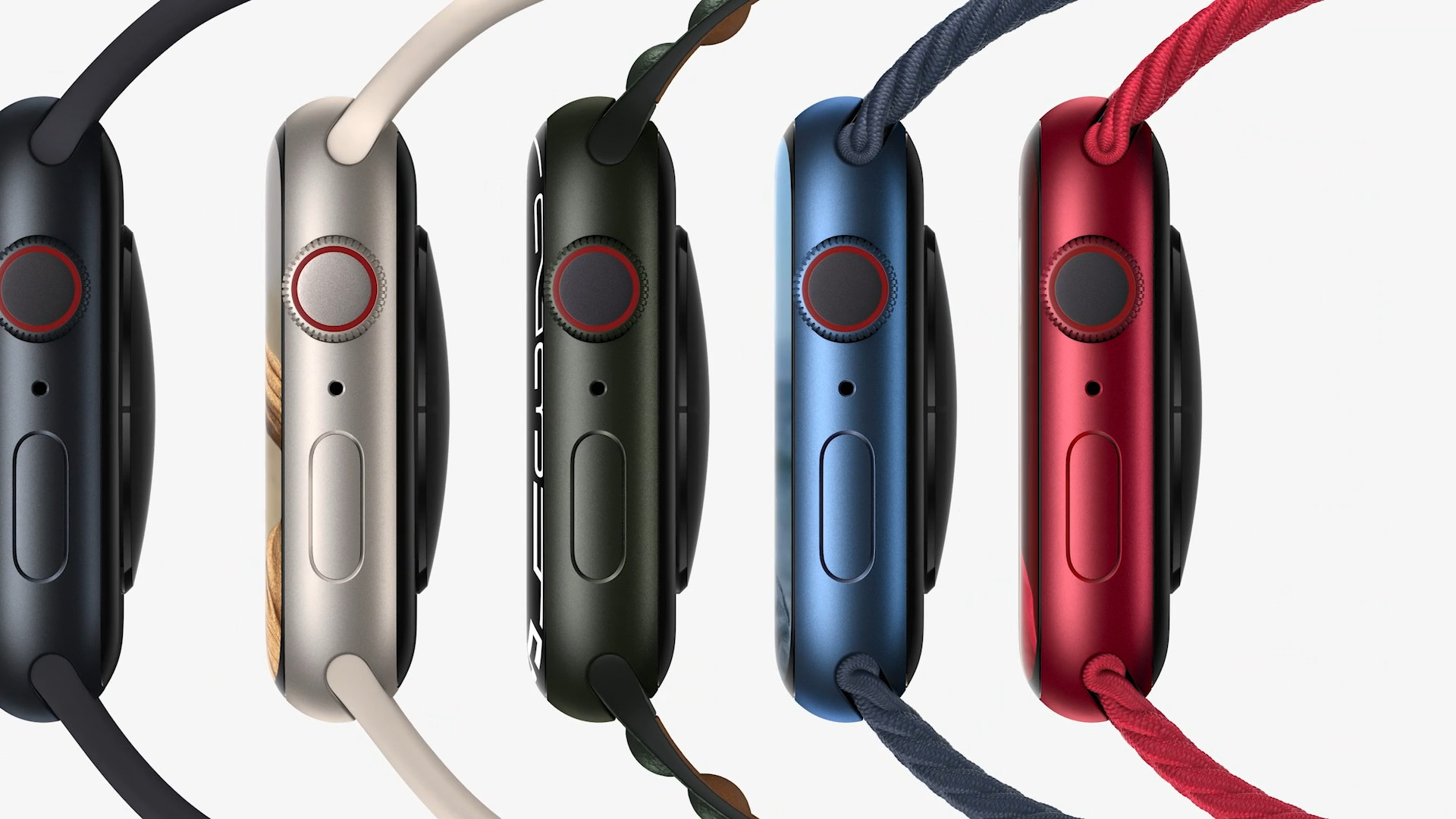 smartwatch color variations