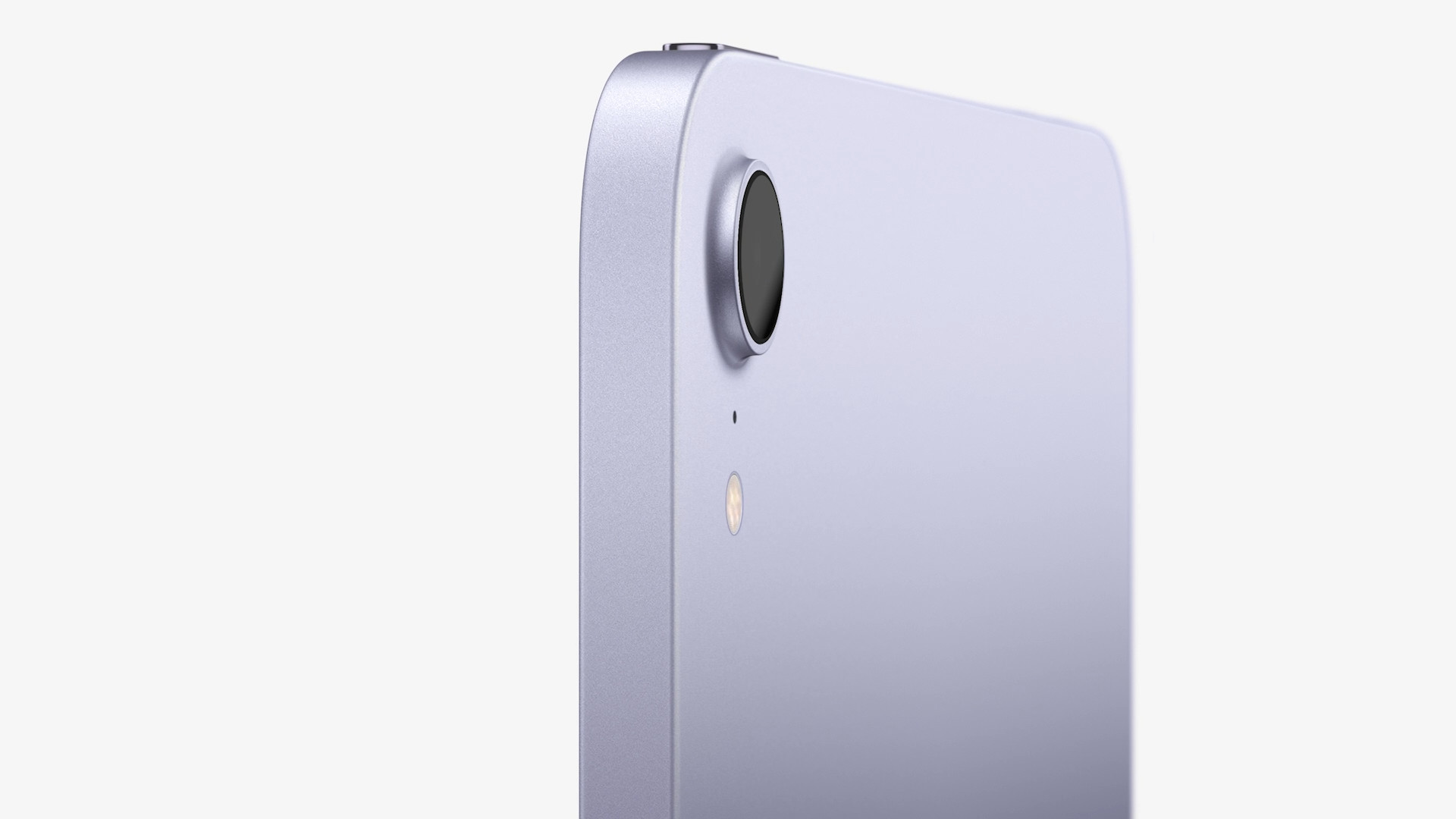 tablet camera close up