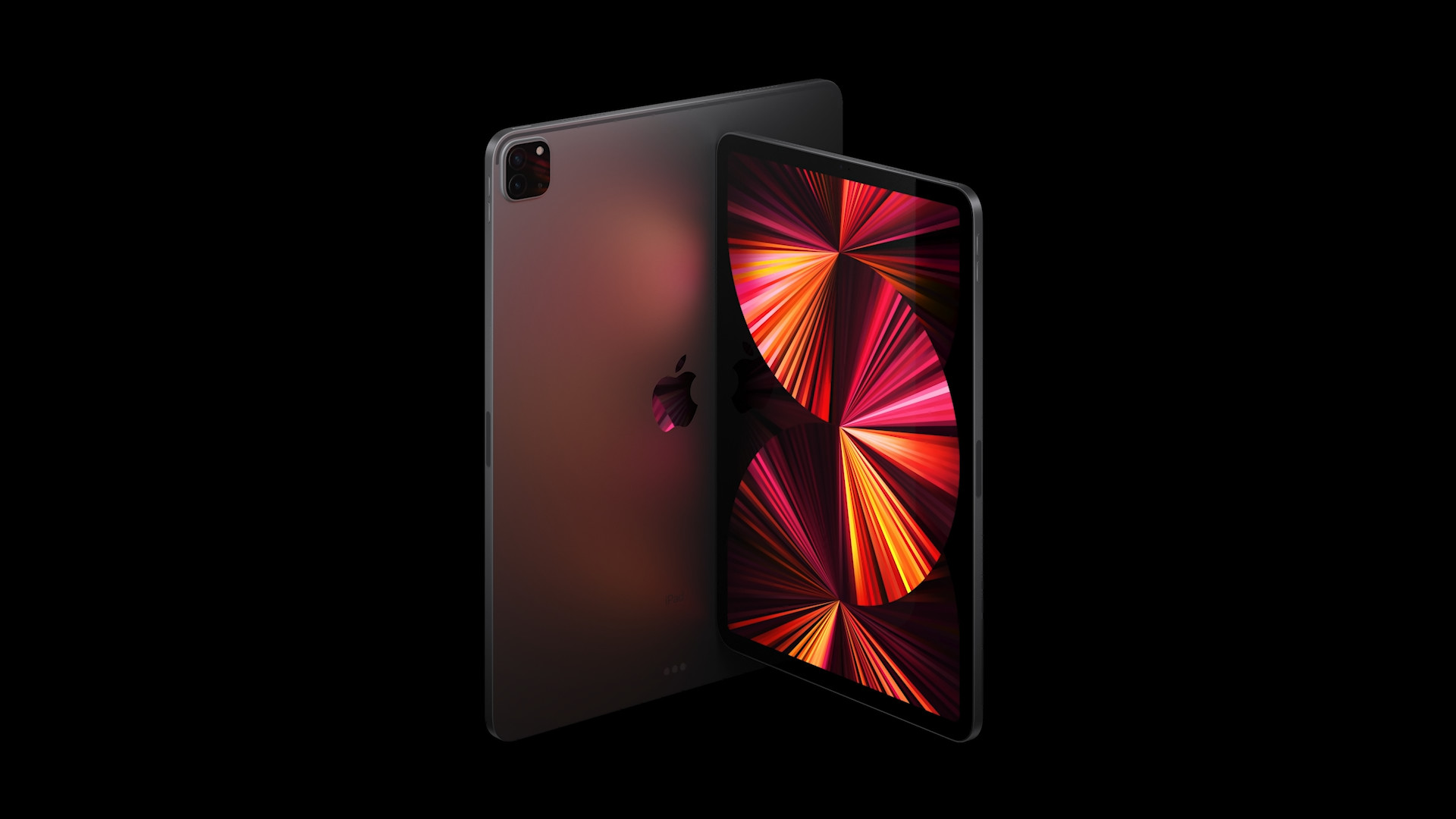 tablet front and back view