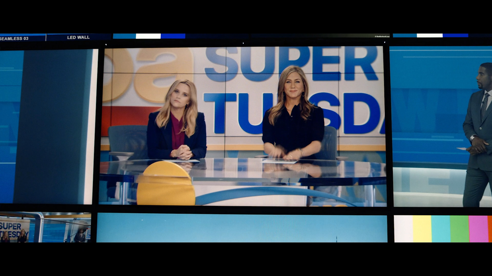 tv news desk super tuesday