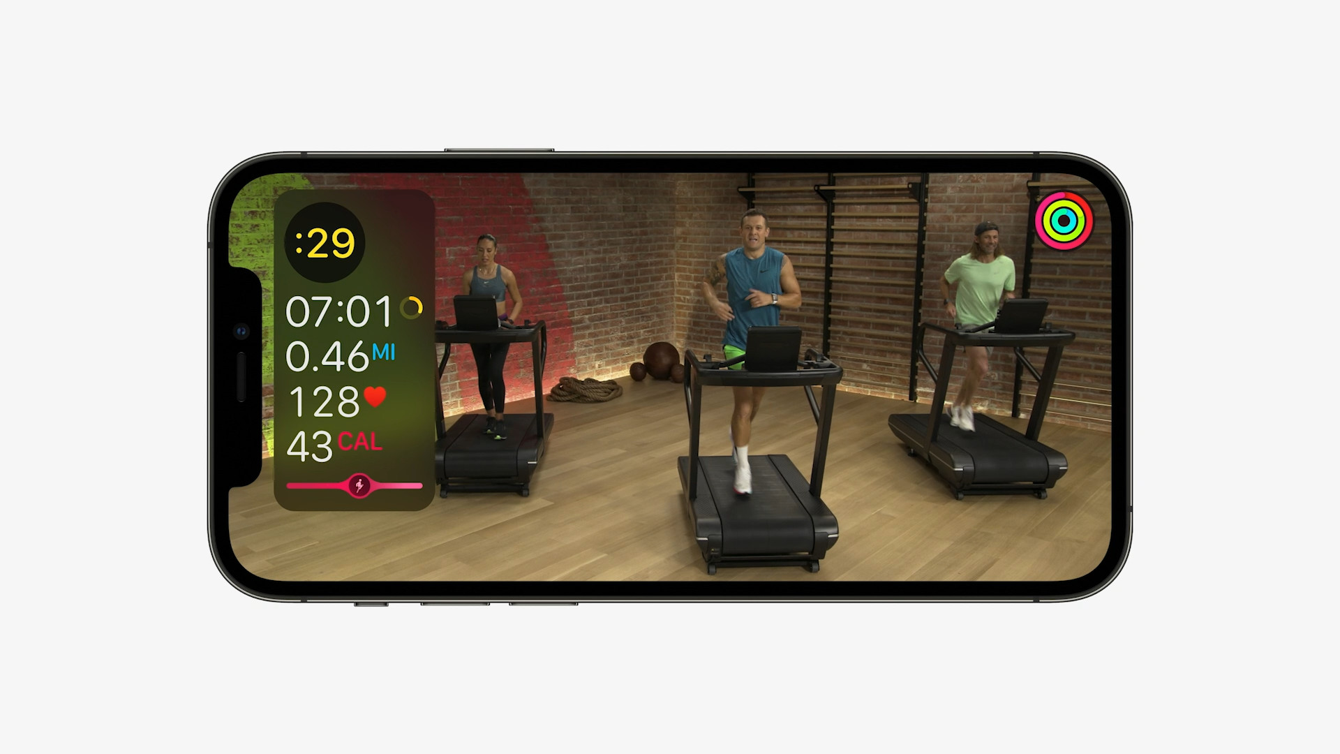 virtual treadmill exercise class