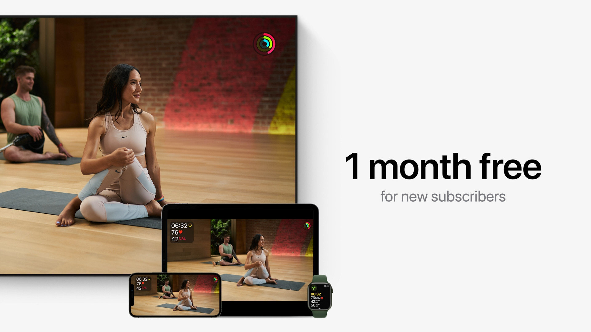 yoga class free month