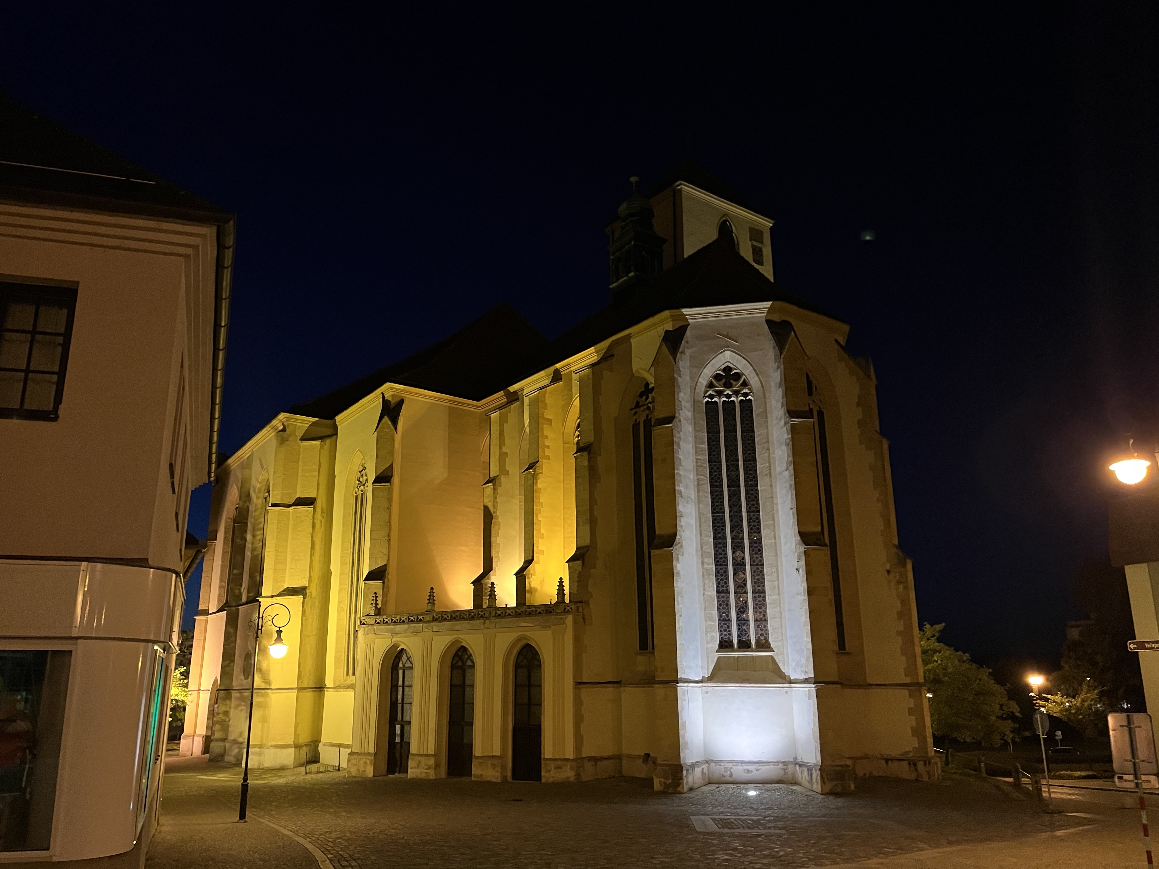 church night view