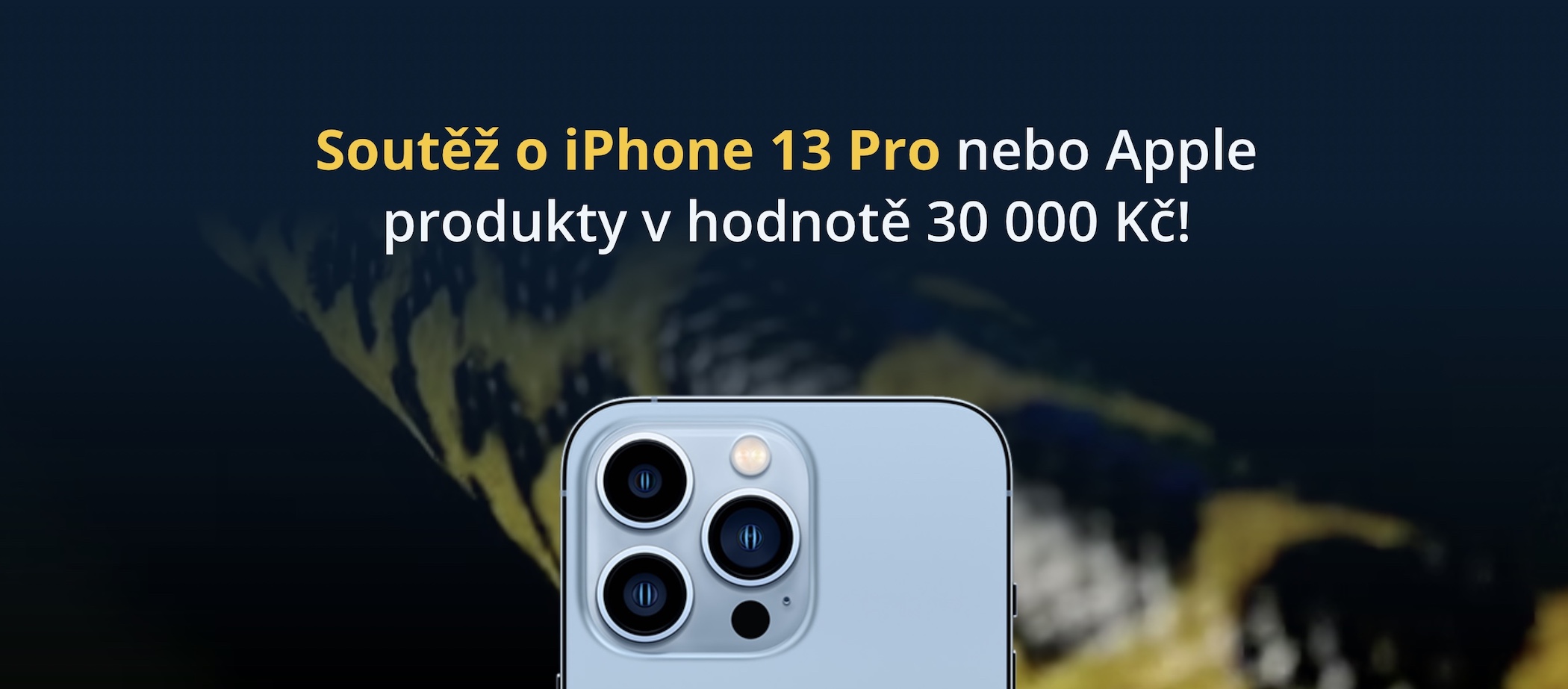 Soutěž o iPhone 13 Pro Wedos