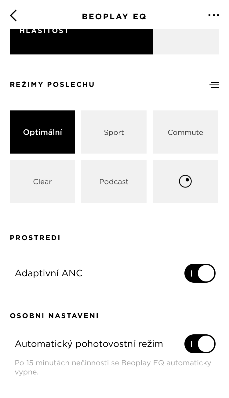 beoplay eq listening modes