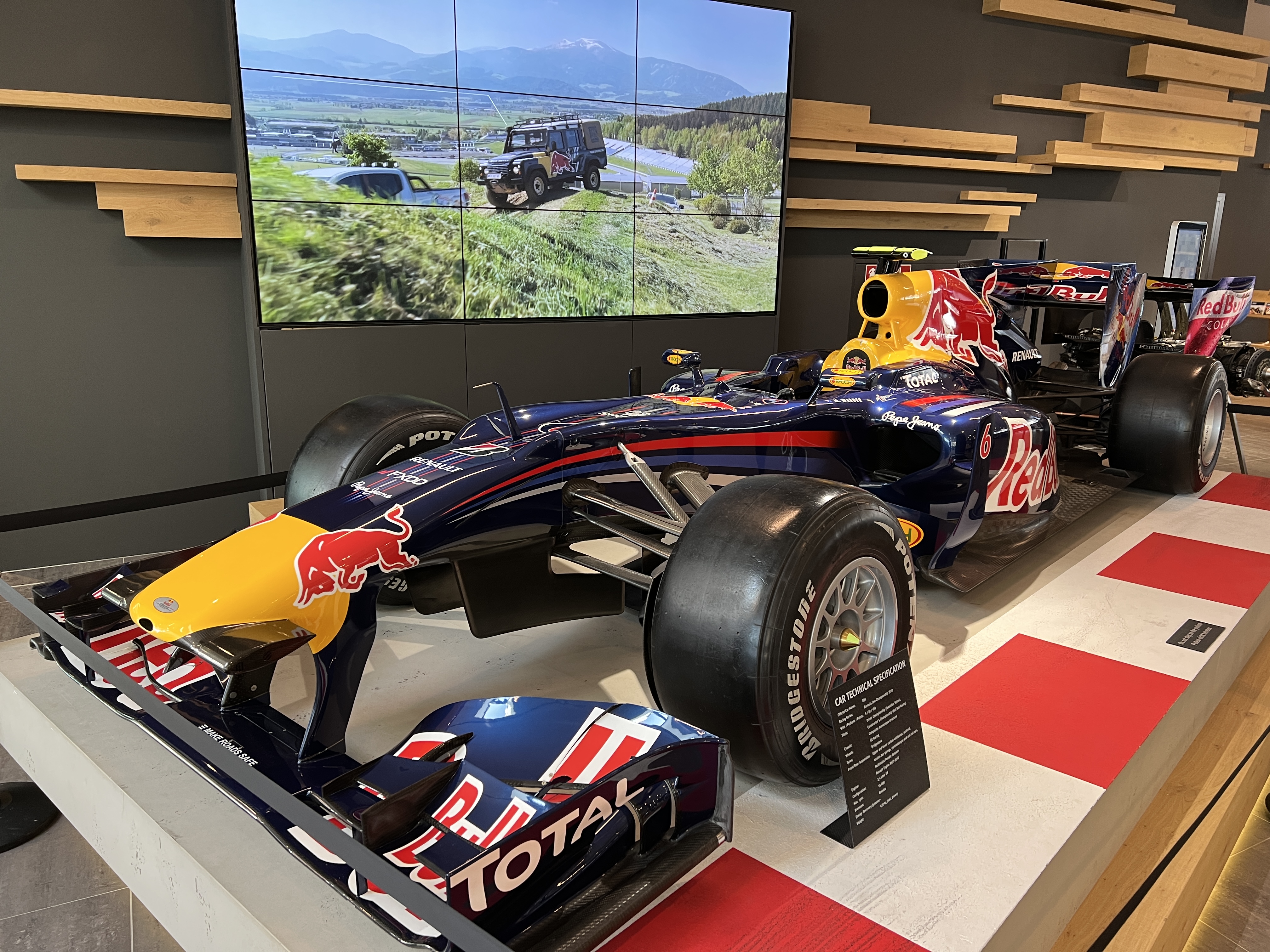 formula one car exhibit
