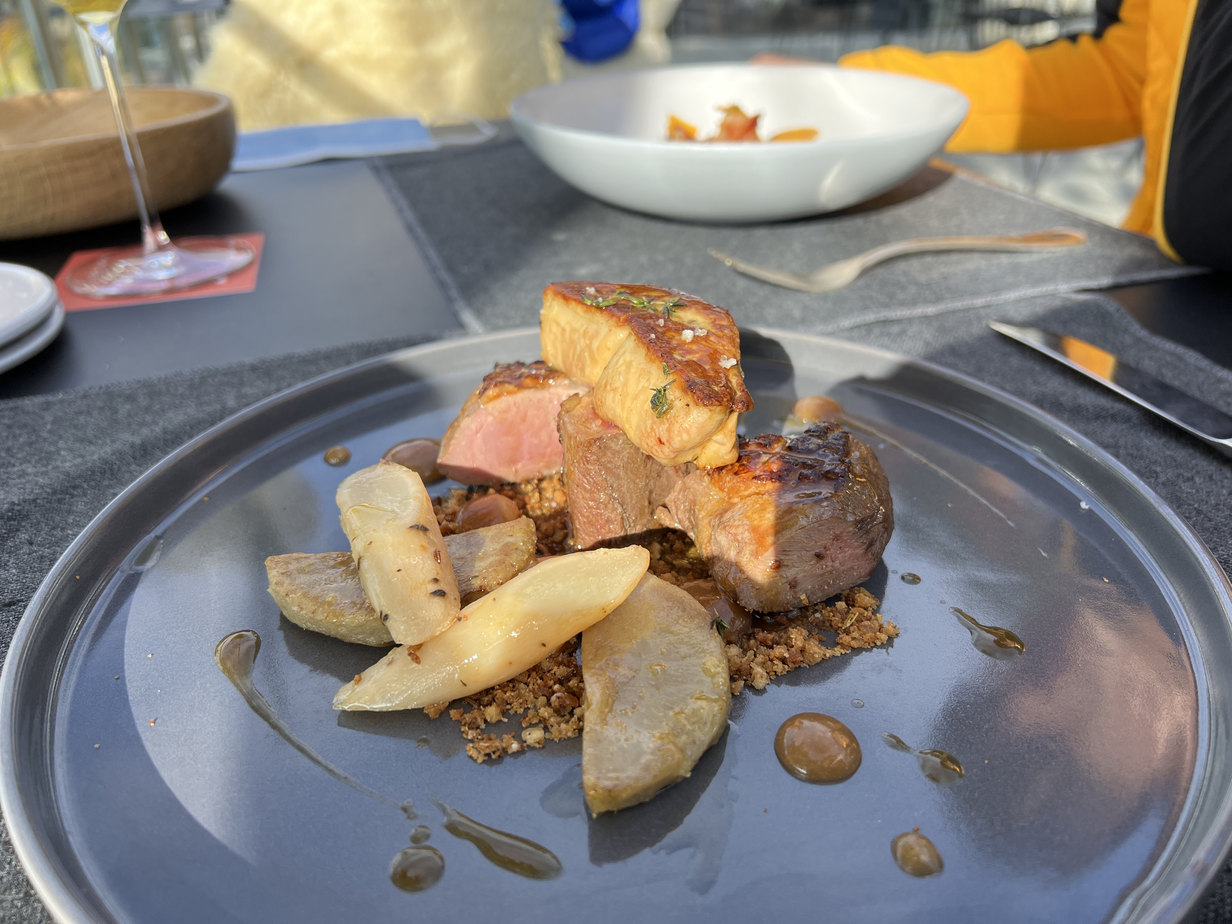 gourmet dish on plate