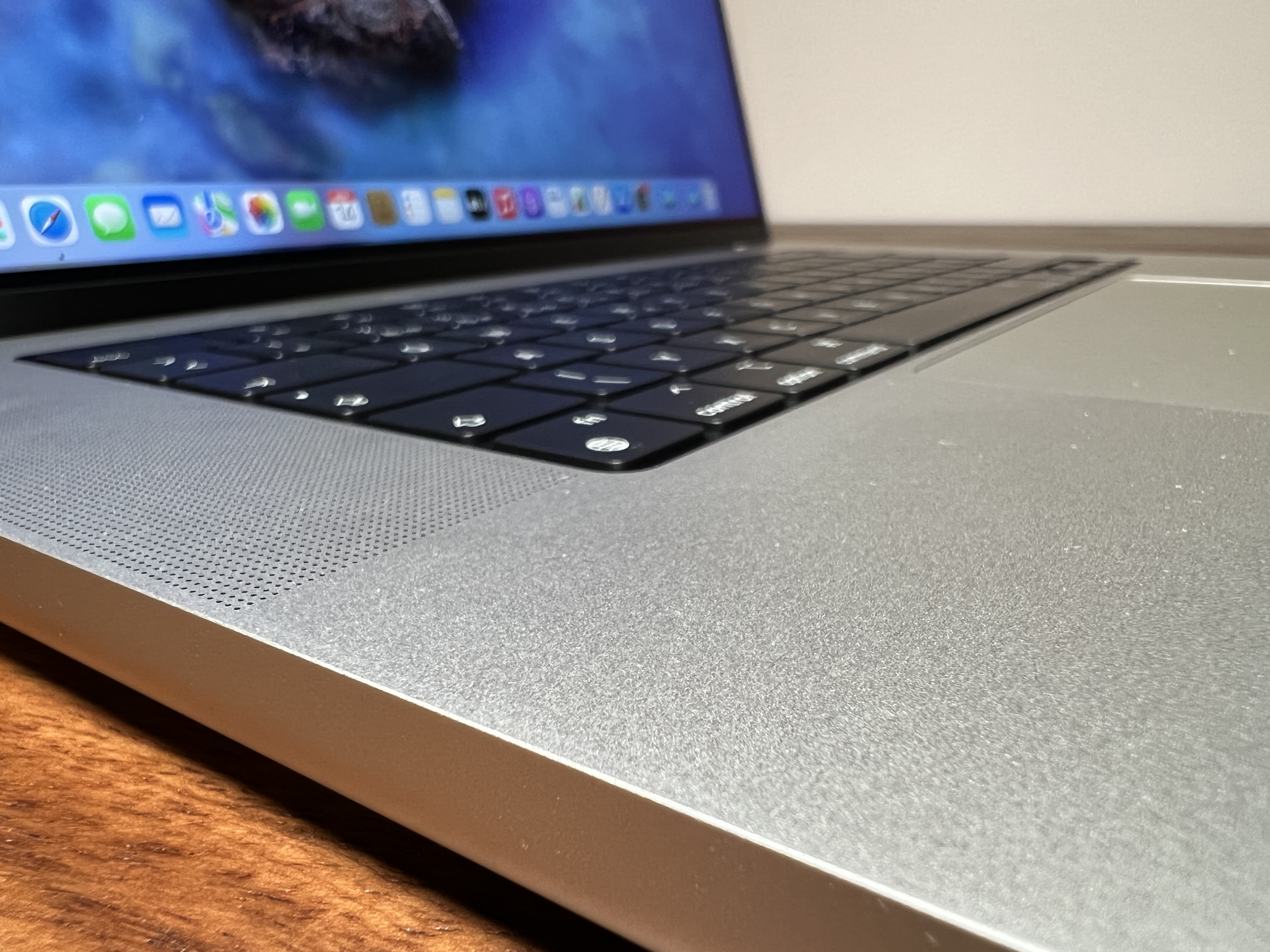 laptop keyboard closeup