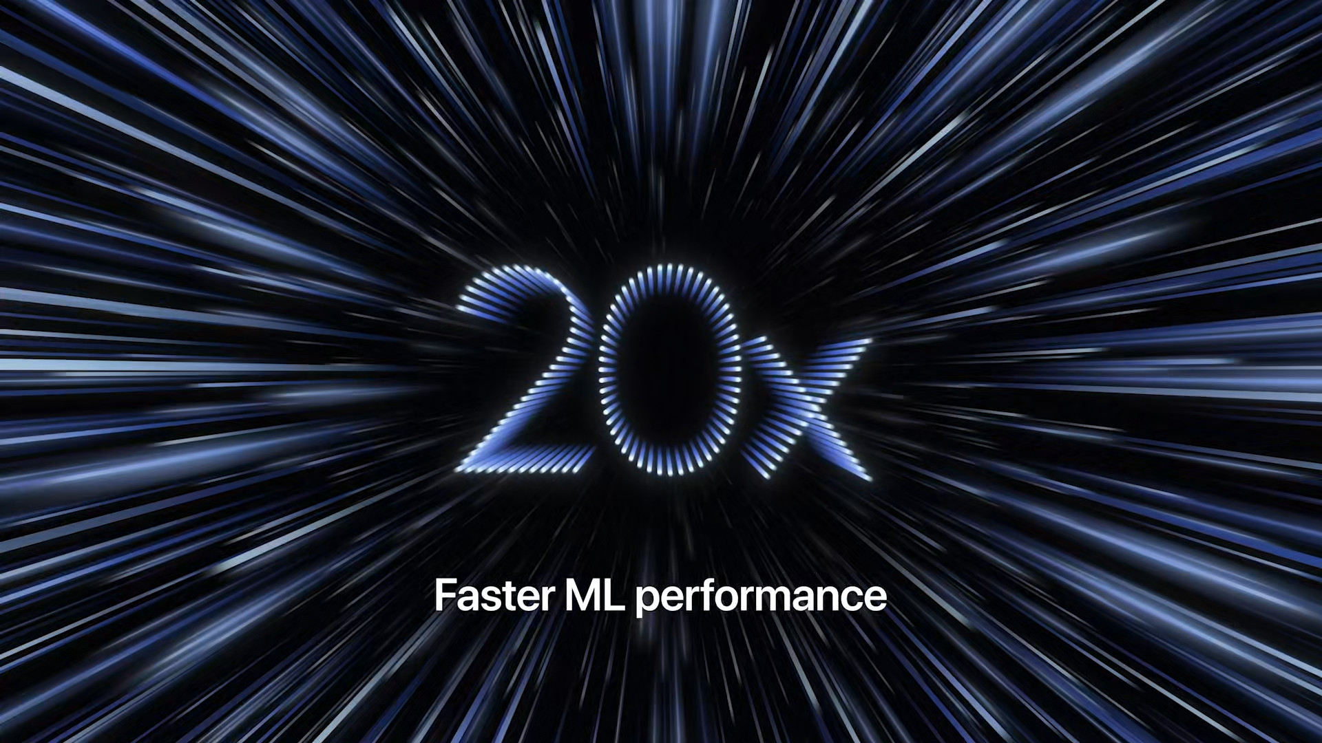 20x faster ml performance