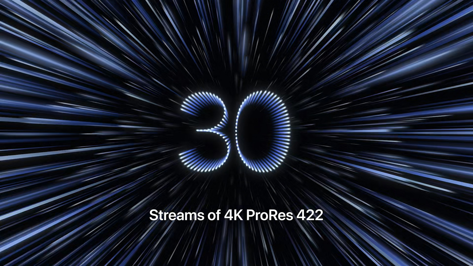 30 streams 4k prores