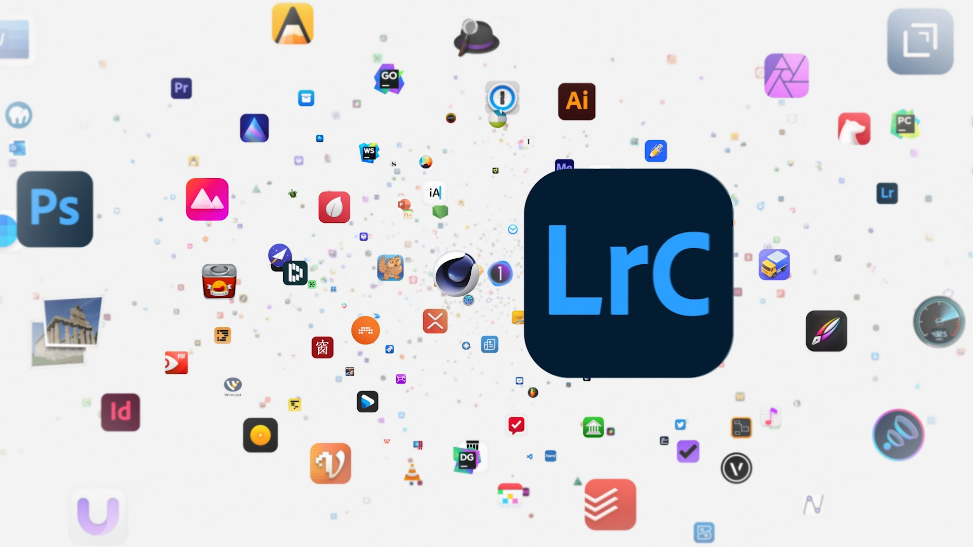 adobe lightroom icons