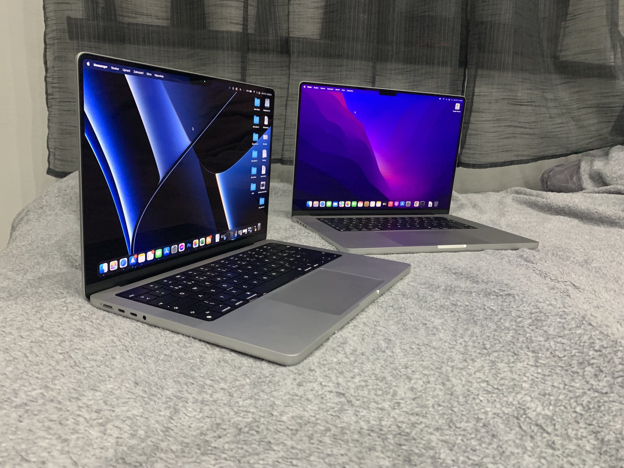 14" a 16" macbook pro 2021