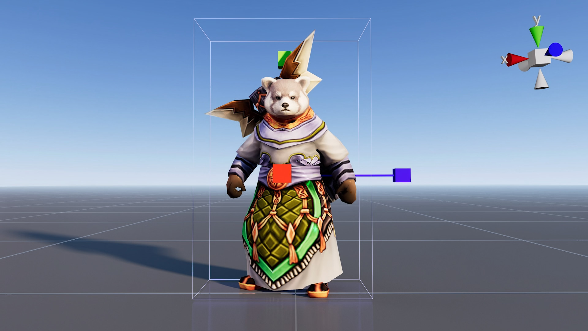 animal character robe