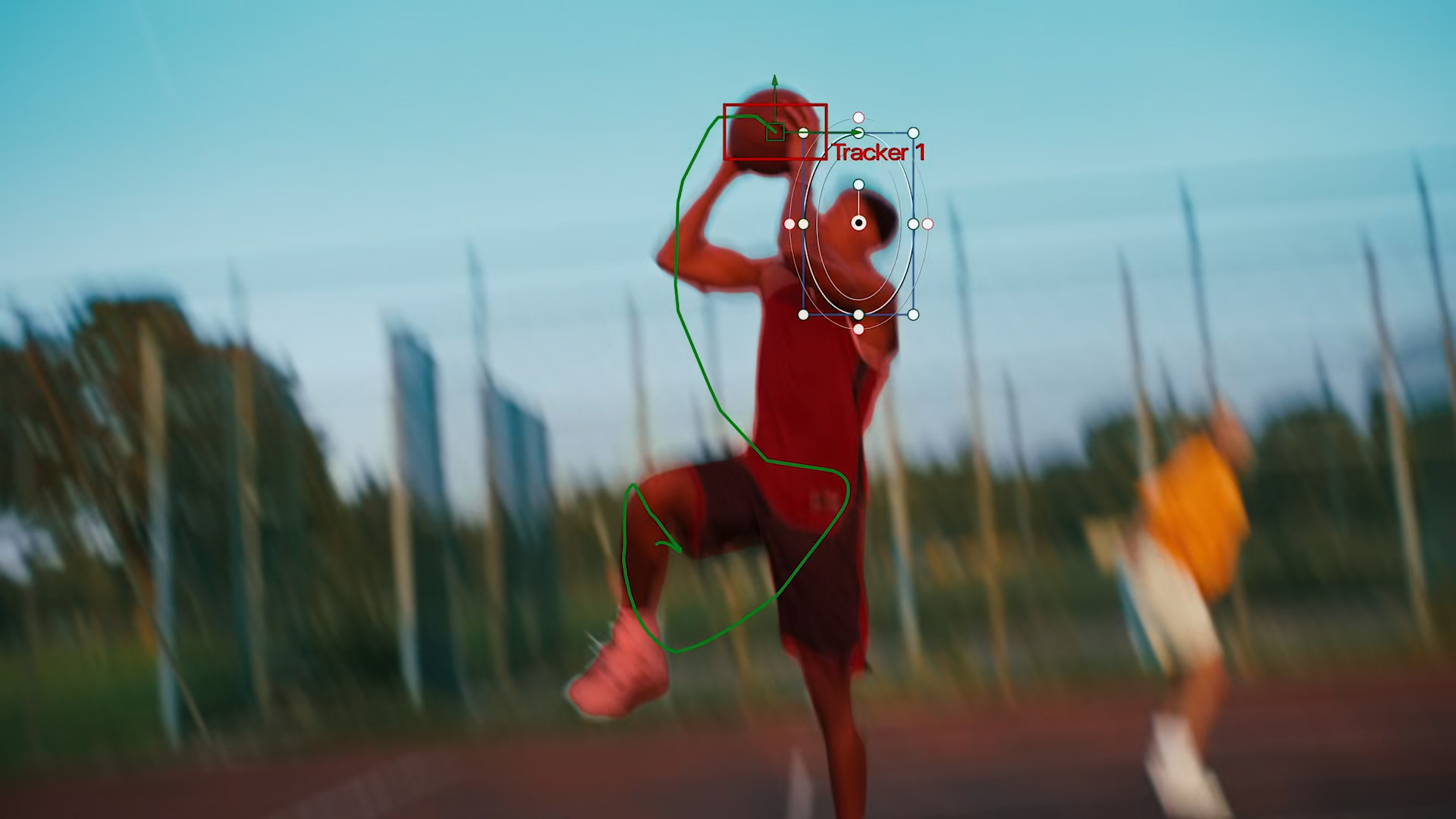 basketball player jump