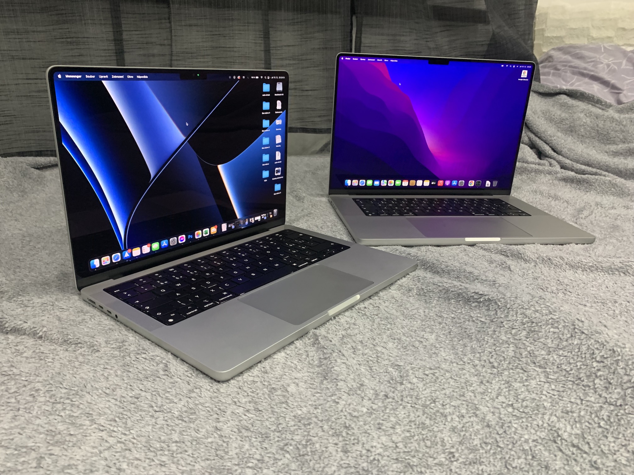 14" a 16" macbook pro 2021