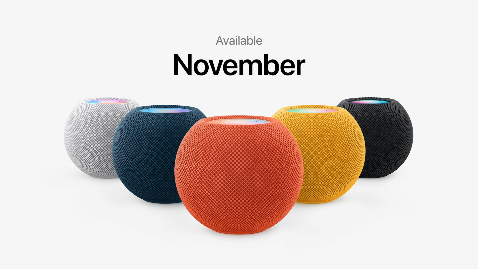 homepod mini availability