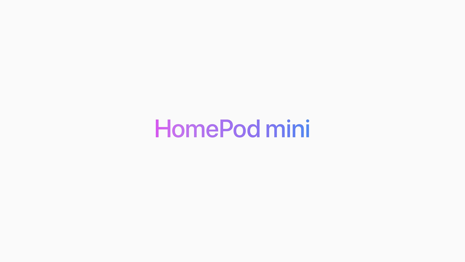 homepod mini text