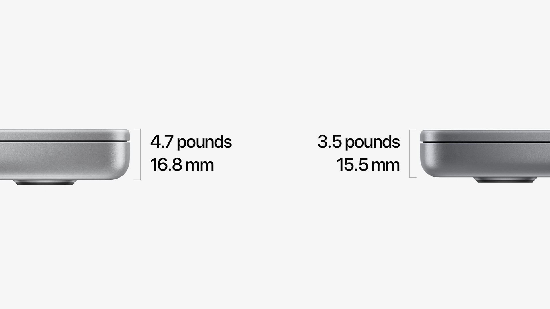 laptop comparison weight dimensions