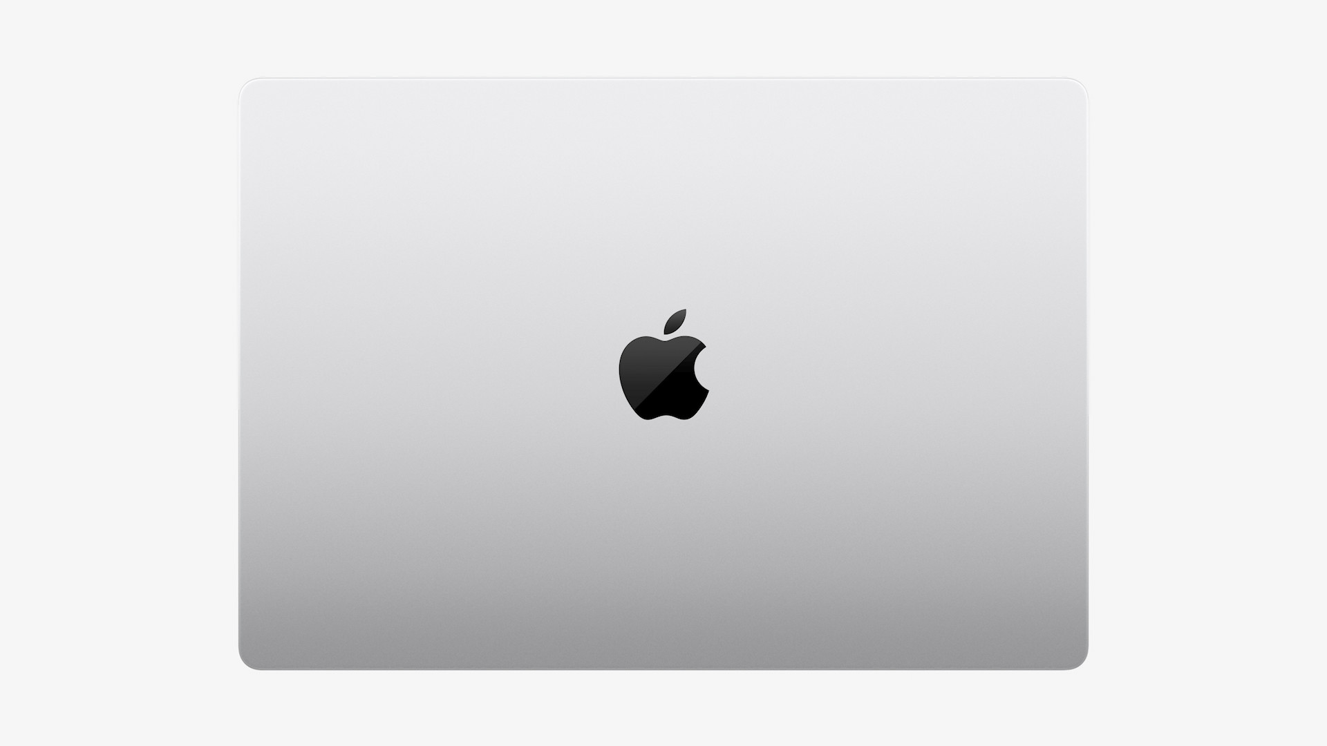 laptop top view apple logo