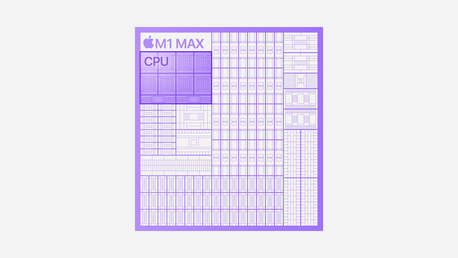 m1 max cpu diagram