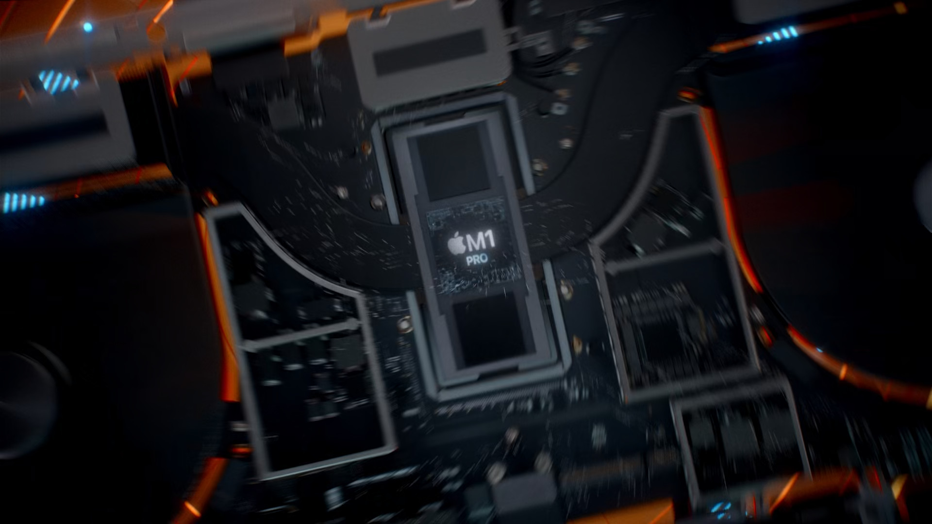 m1 pro chip motherboard