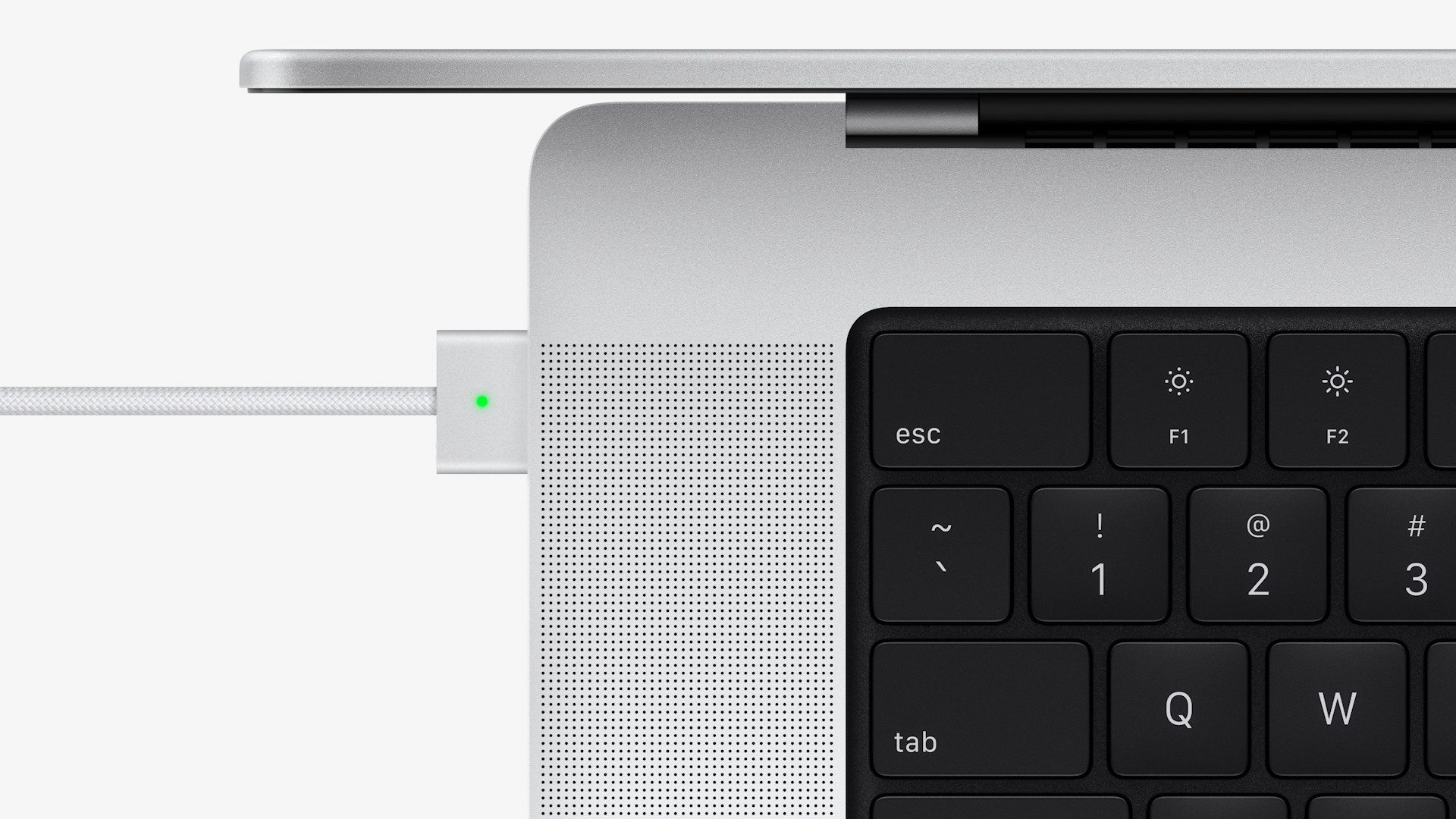 macbook charging port indicator
