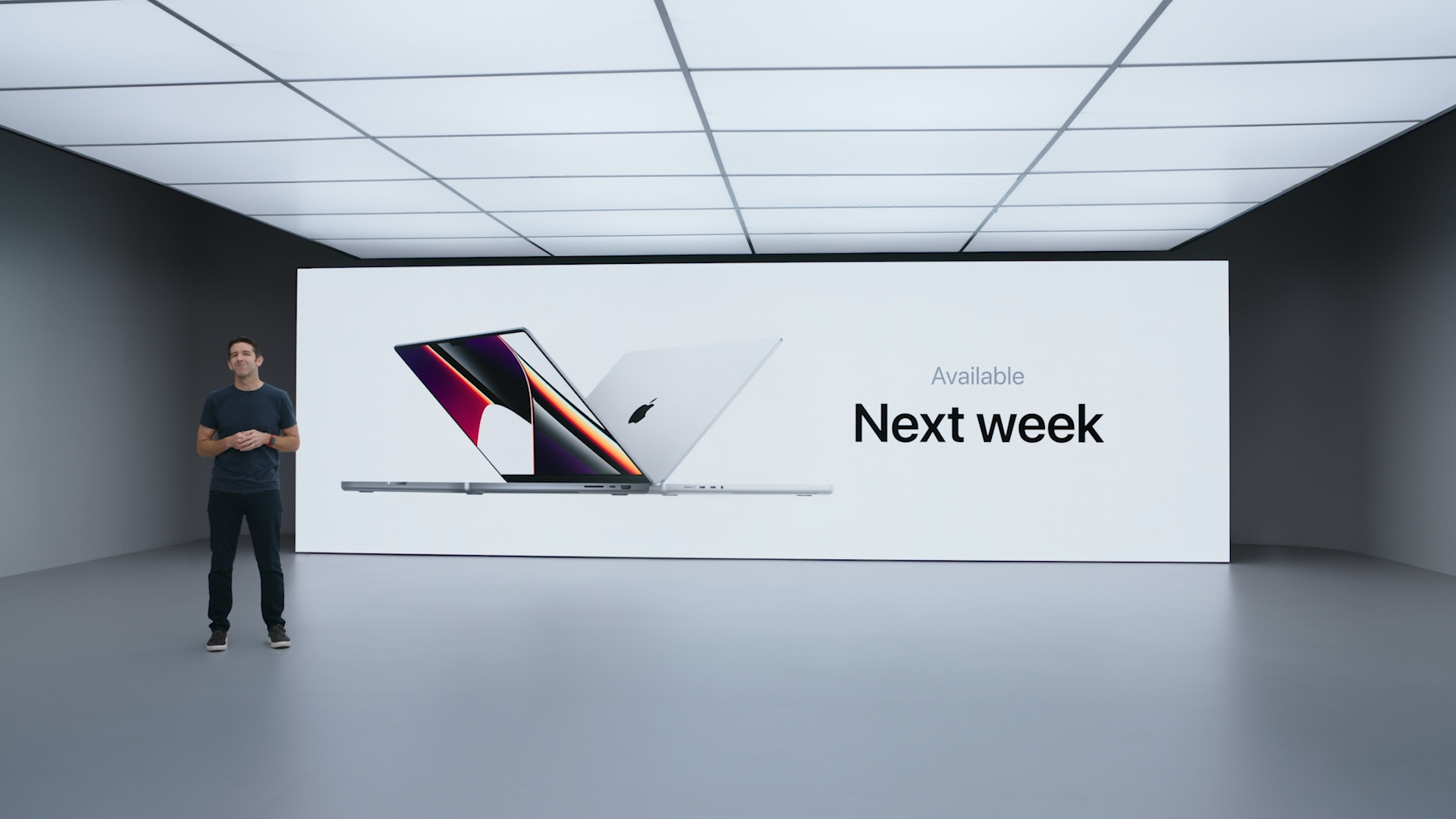 macbook pro available next week