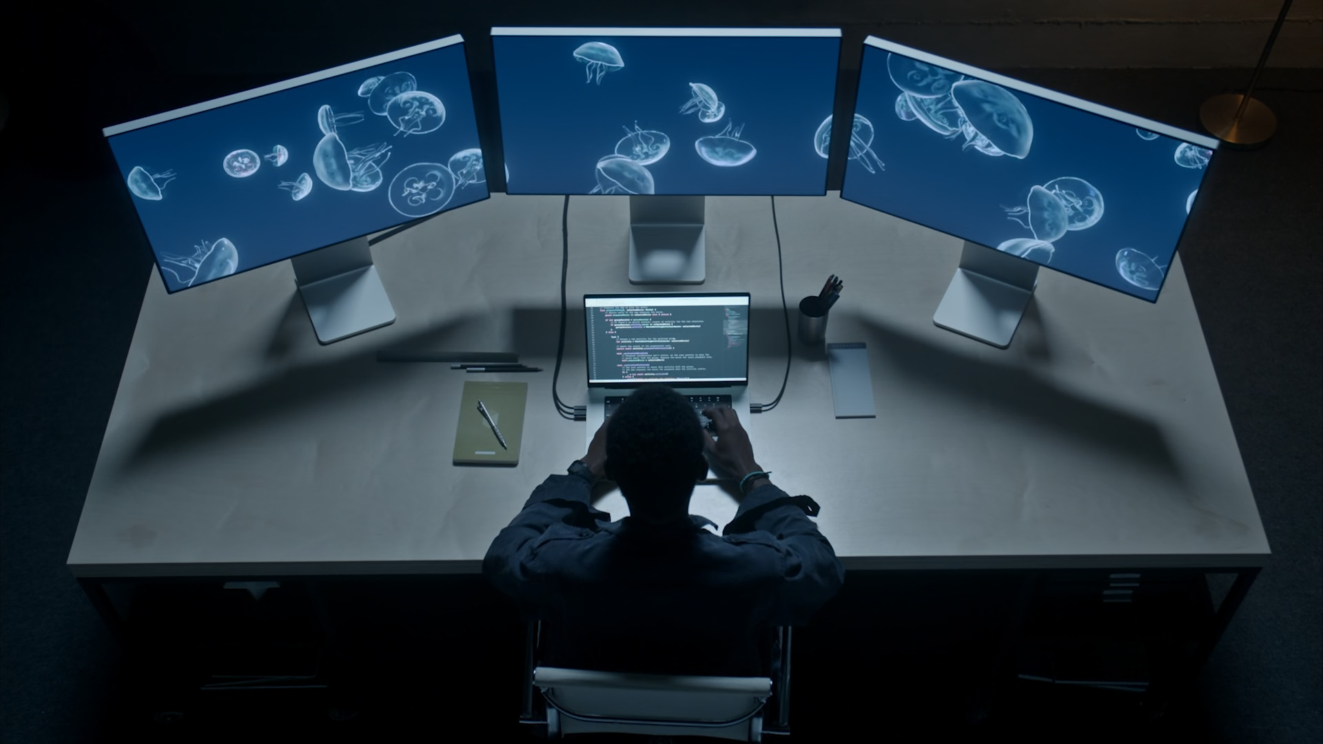 multi monitor setup coding