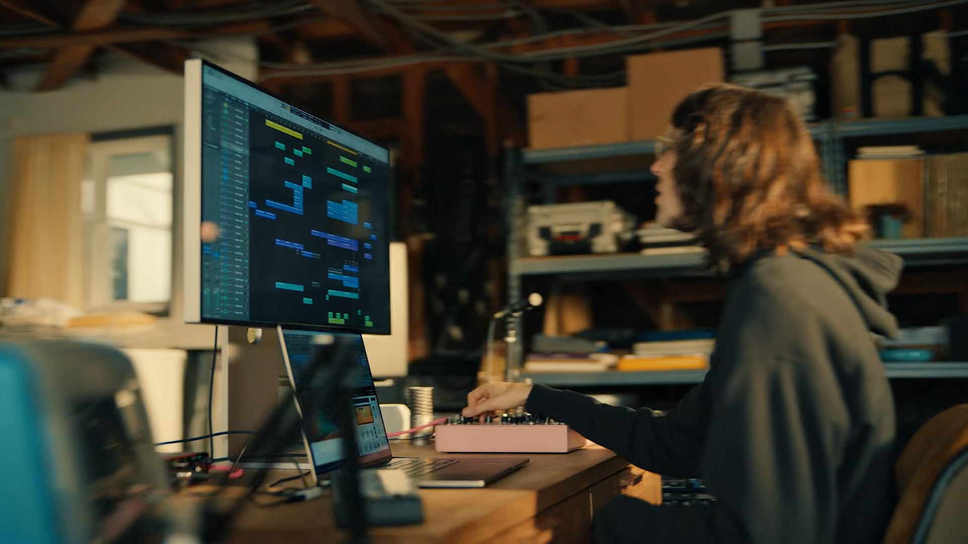 music production on computer