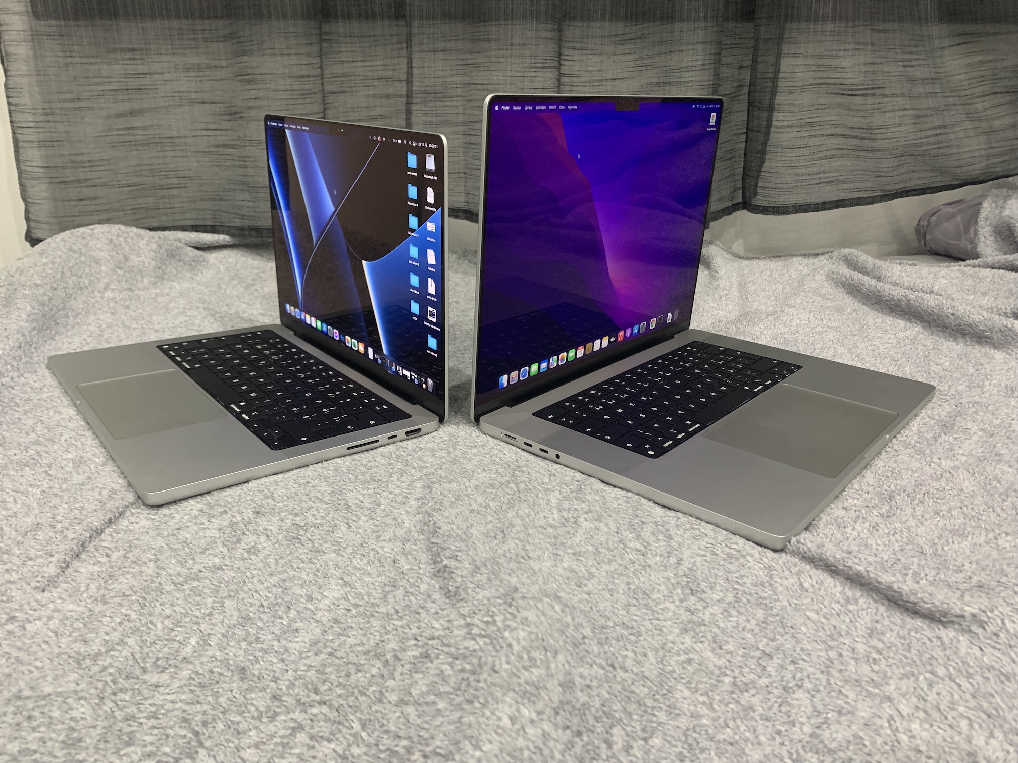 14" a 16" macbook pro 2021