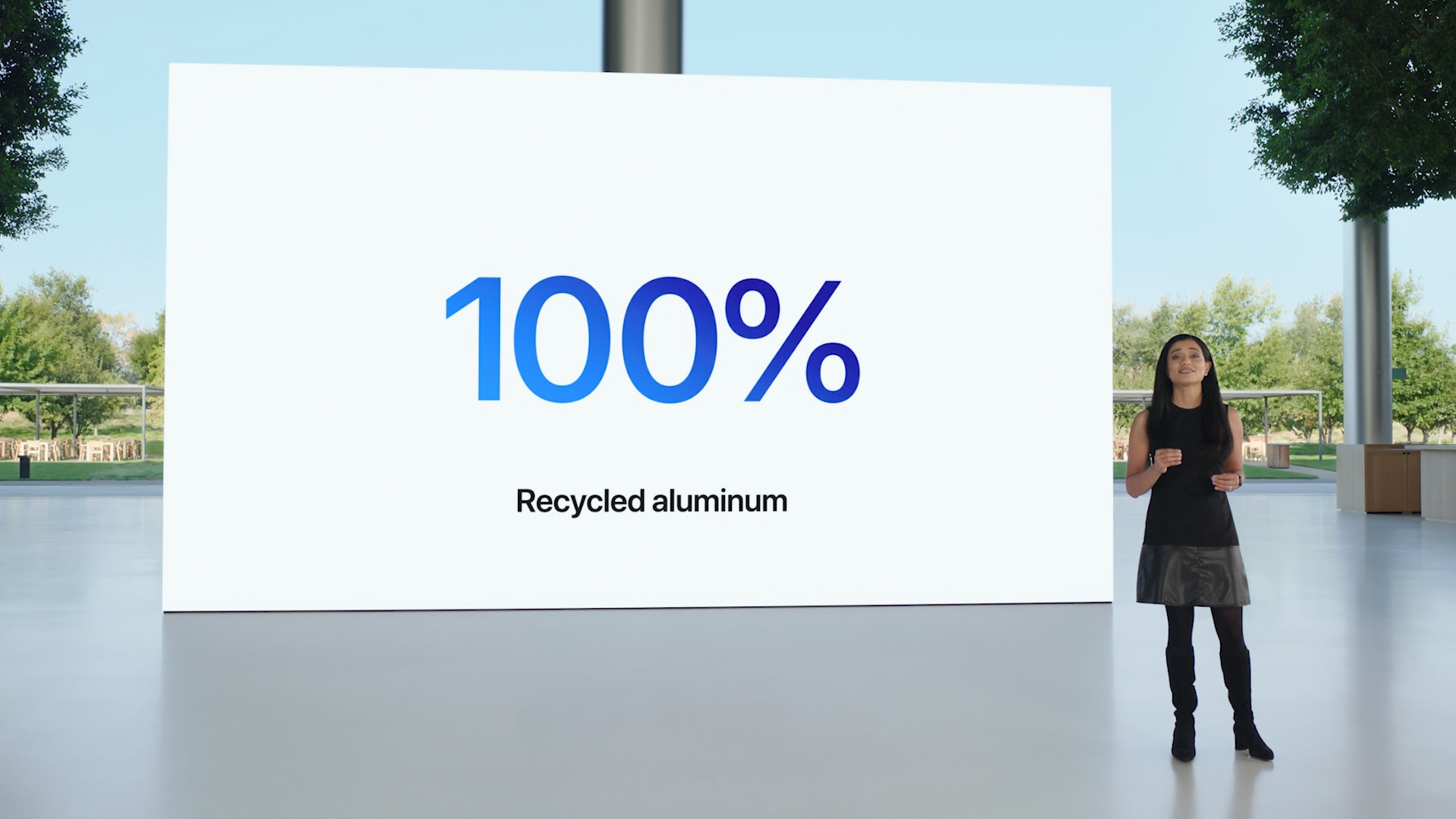 recycled aluminum presentation