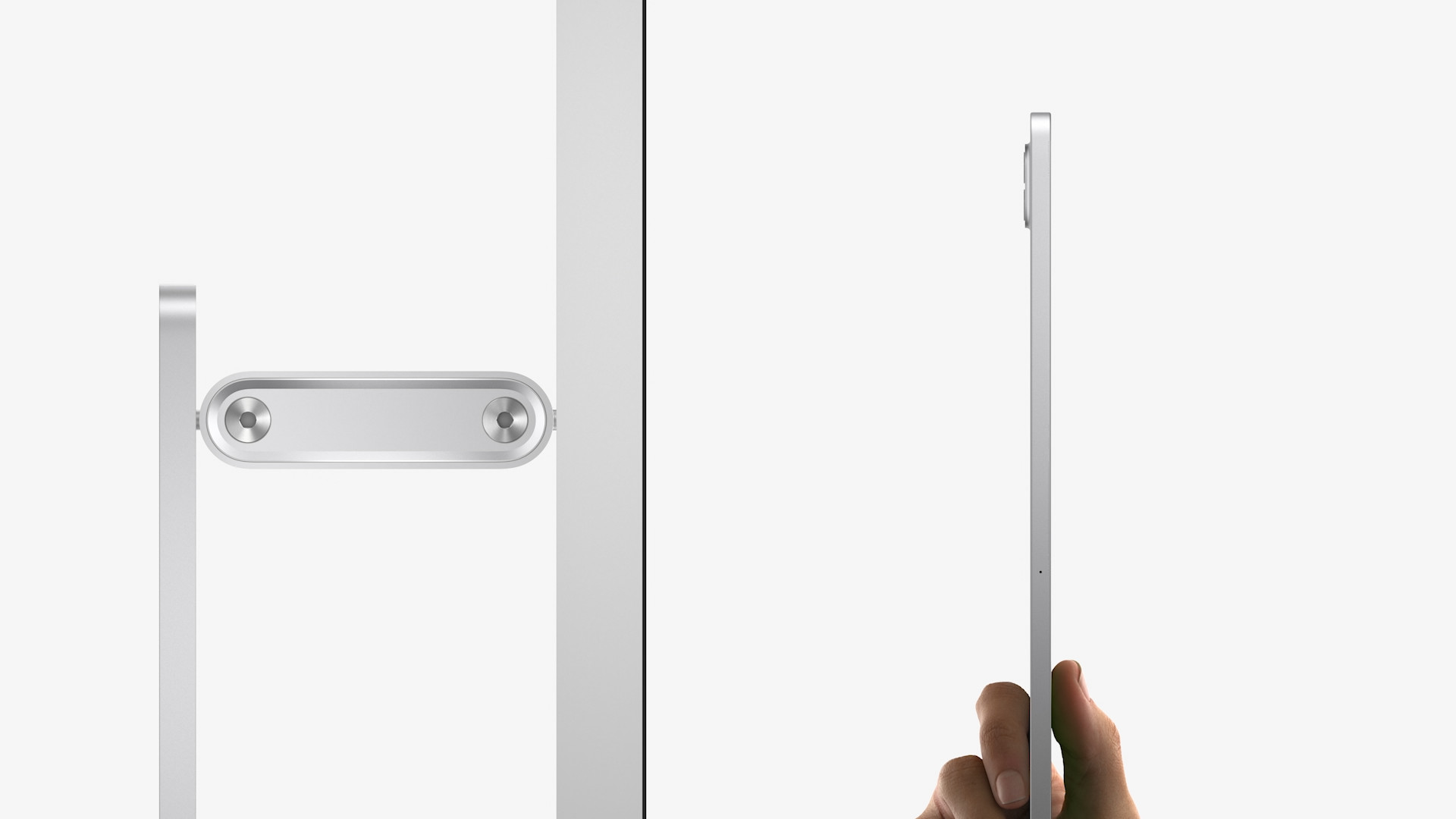 side view display thin