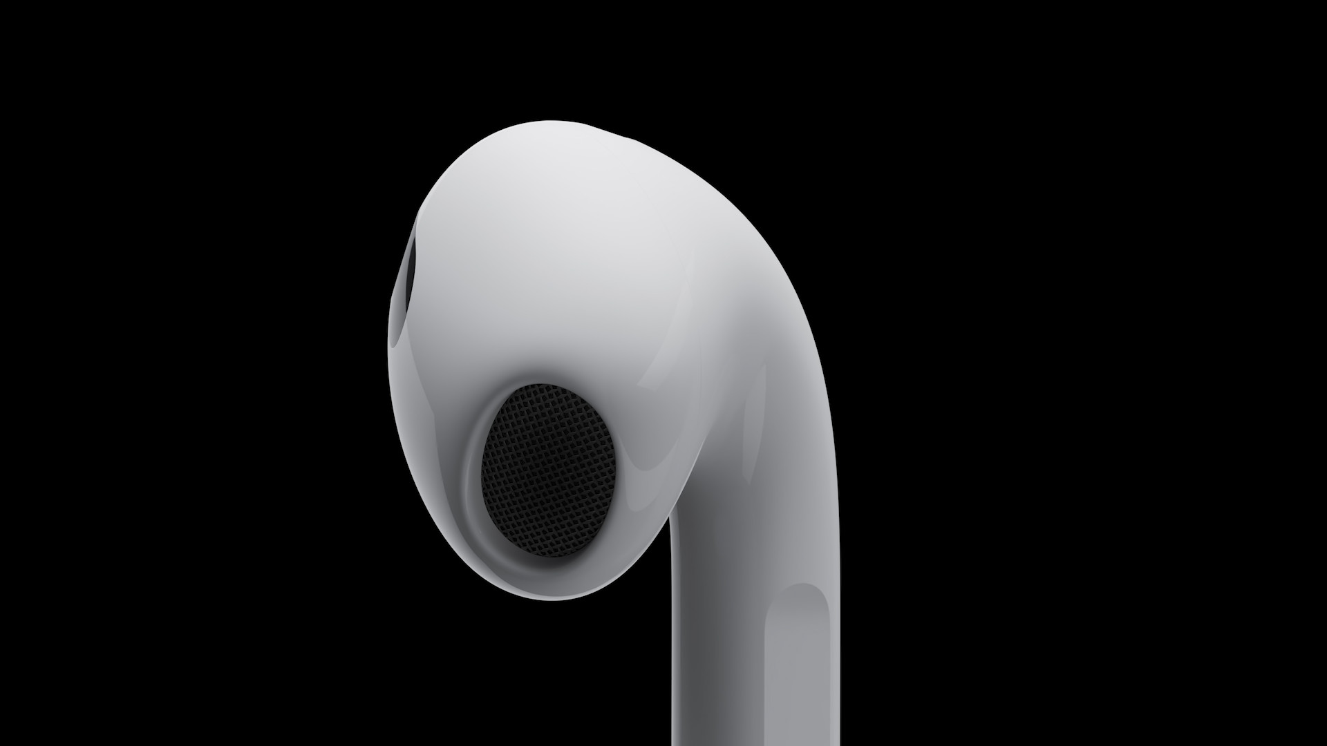 single earbud front view