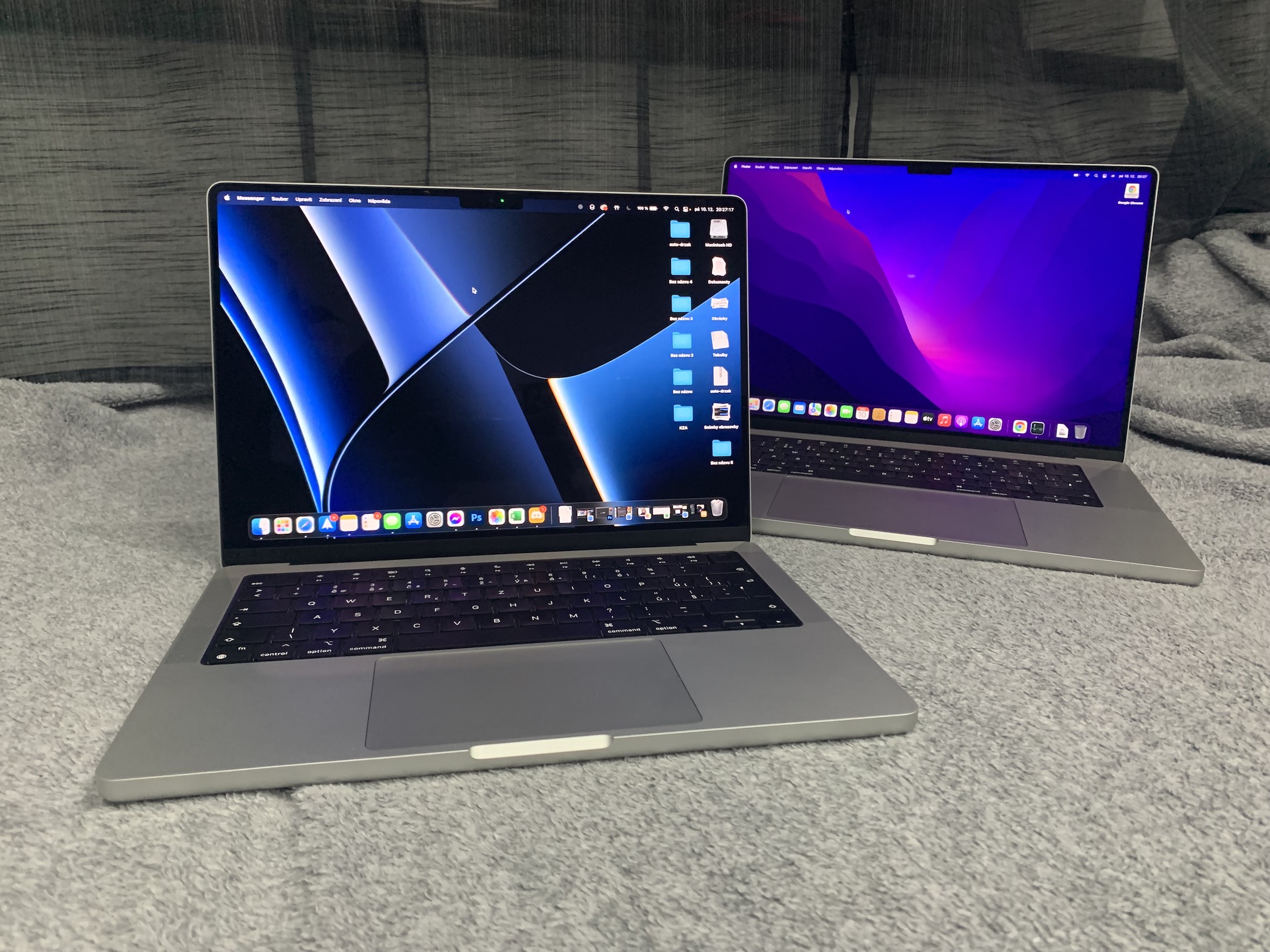14" a 16" macbook pro 2021