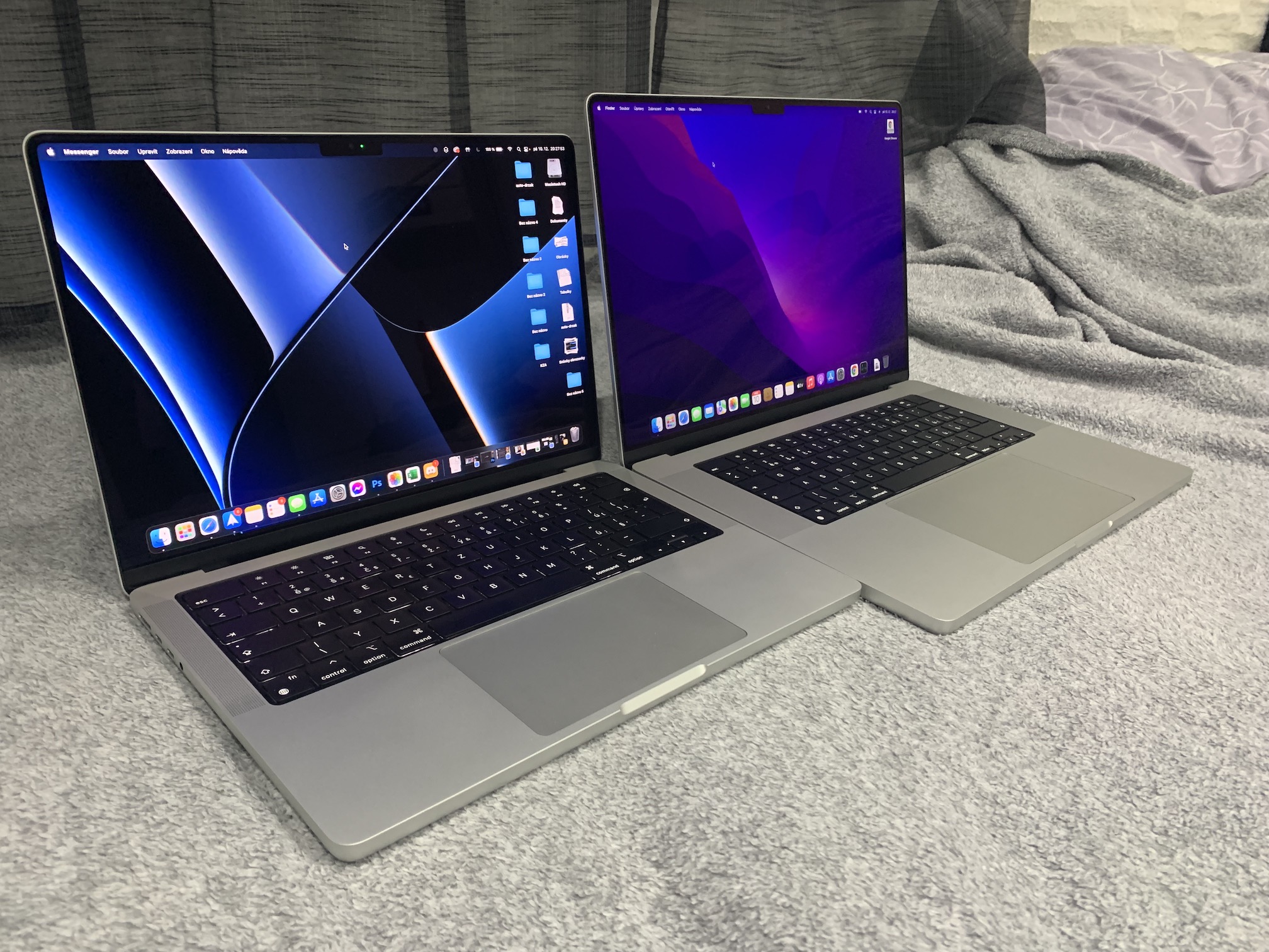 14" a 16" macbook pro 2021