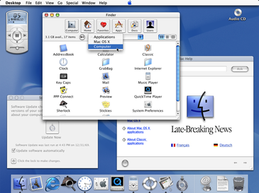 Mac OS X パブリック Beta – Letem svetem Applem