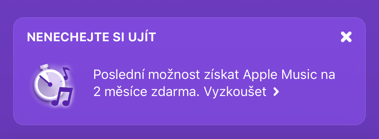 apple music promo banner