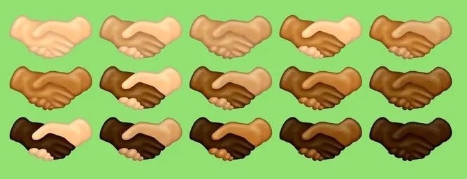 emoji handshake variations