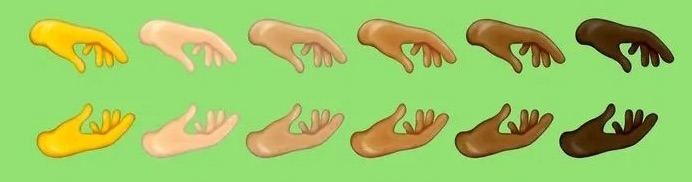 emoji ok hand gestures