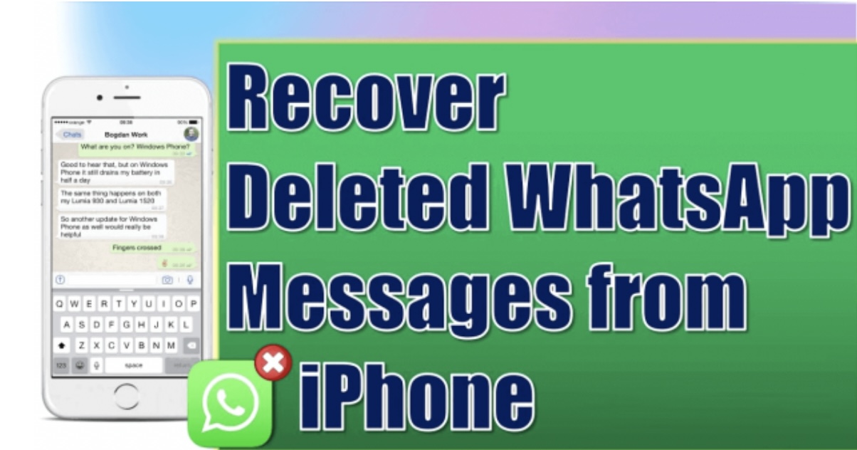 Jak obnovit smazané zprávy WhatsApp iPhone?