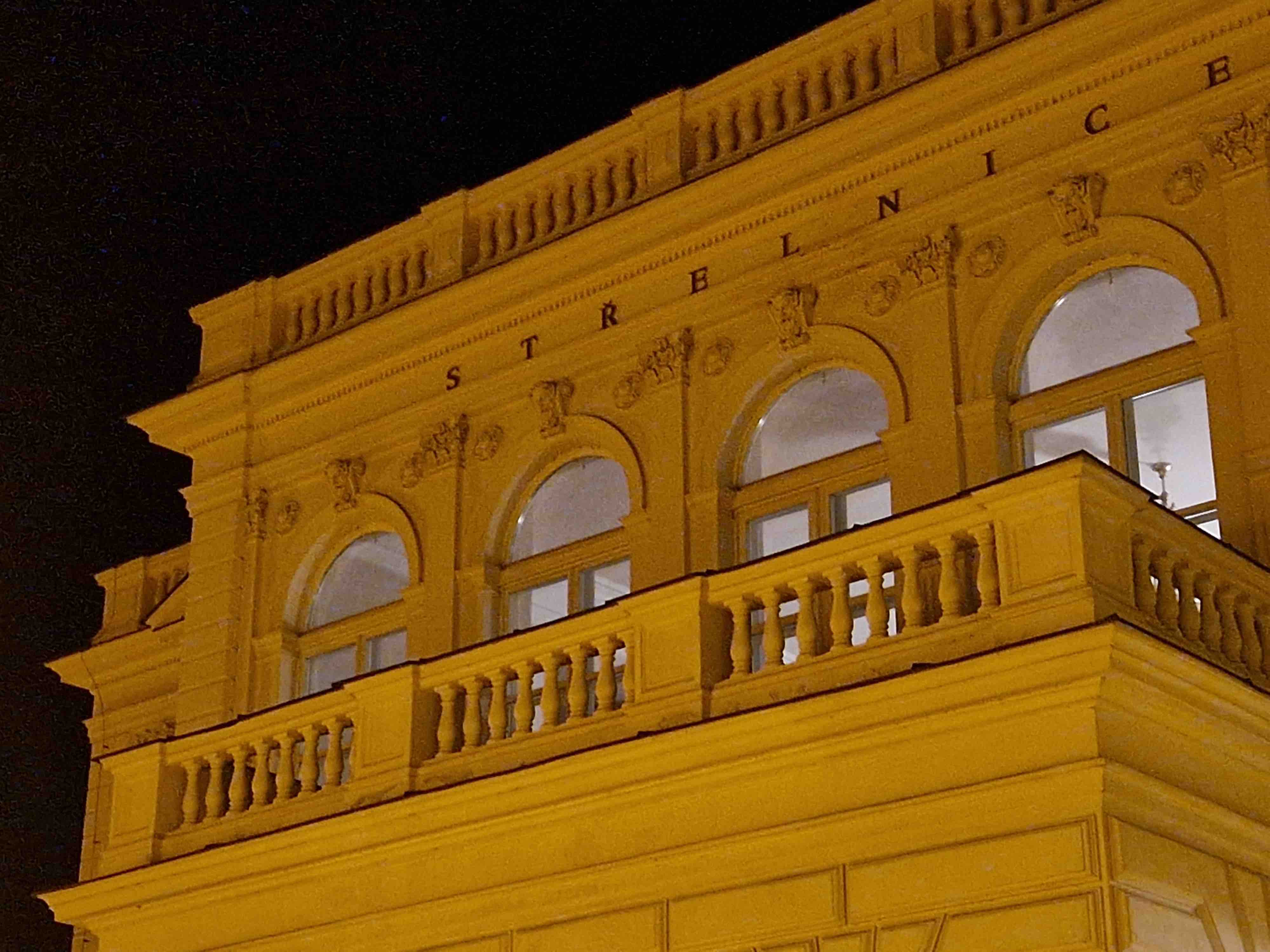 closeup of building architecture