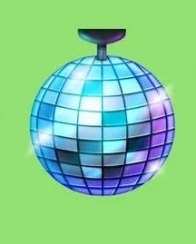 disco ball illustration