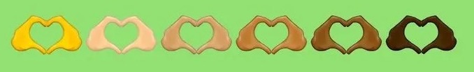 heart hands emojis