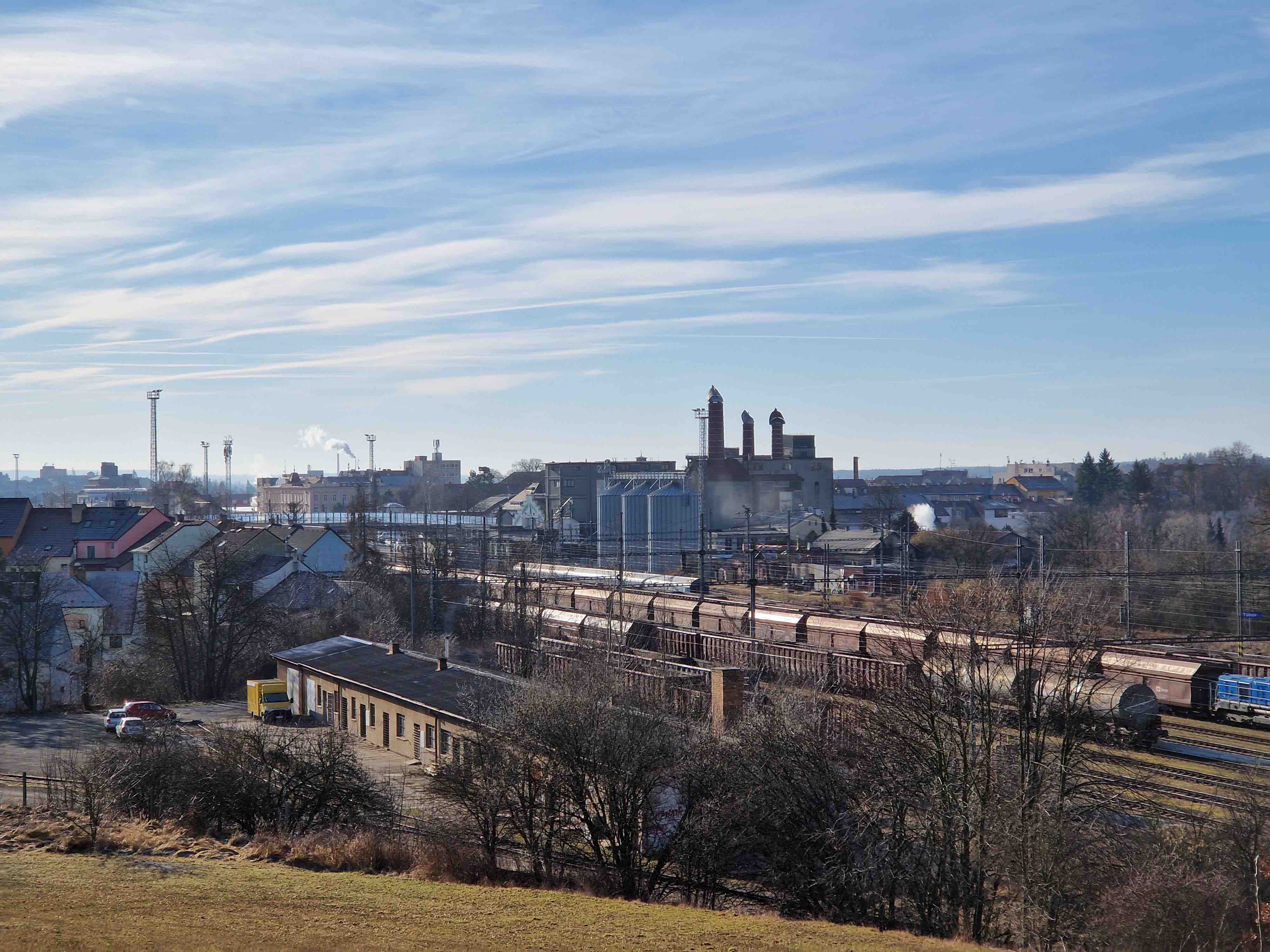 industrial area railway