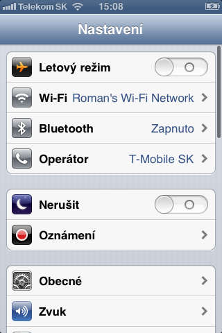 iphone settings wifi bluetooth
