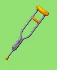 single crutch