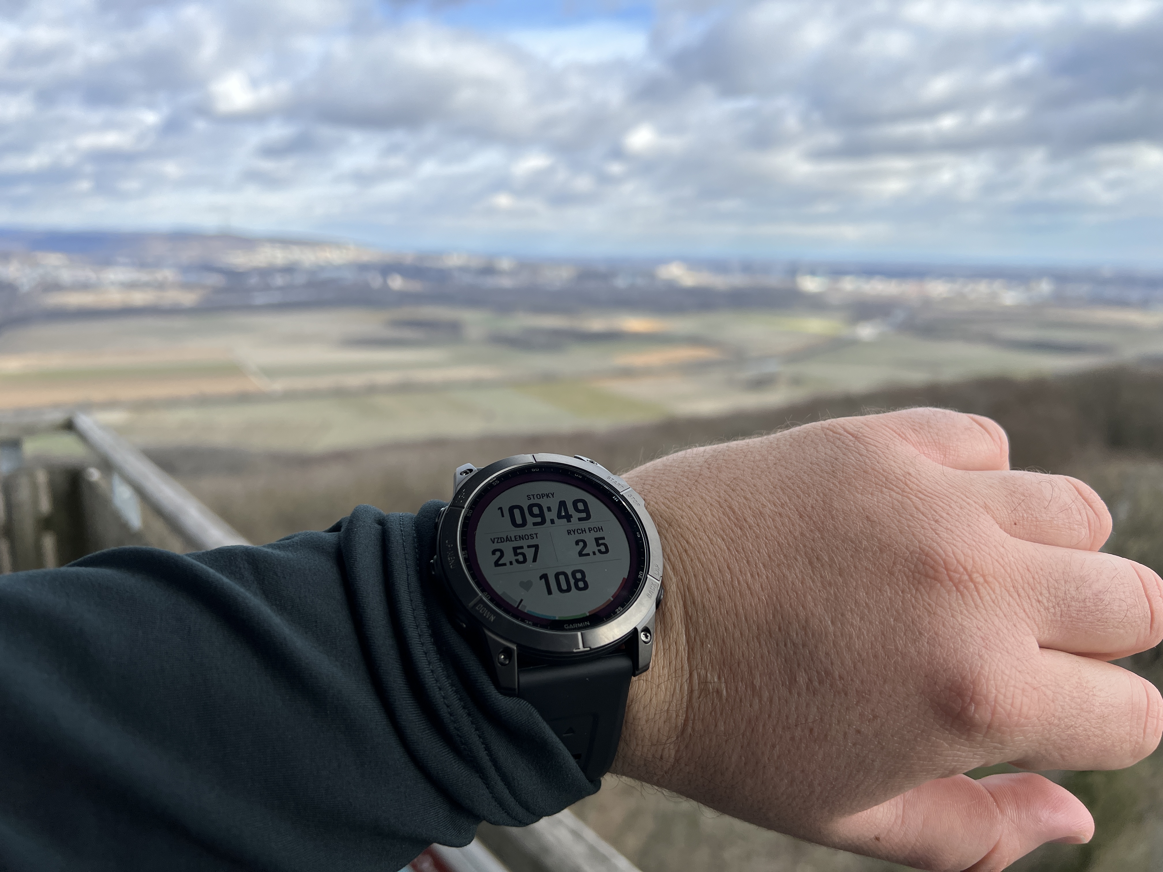 smartwatch time distance