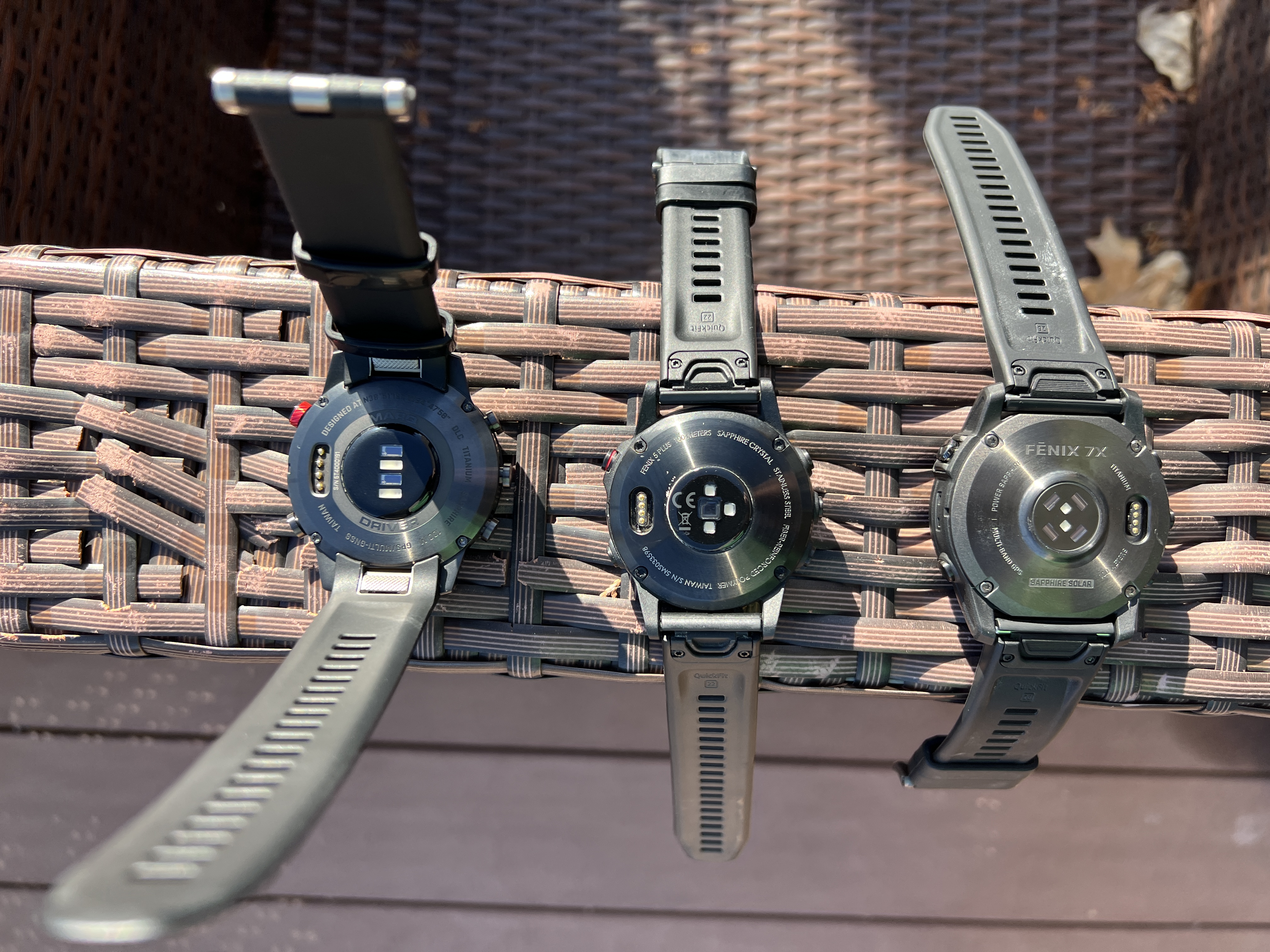 three smartwatches back